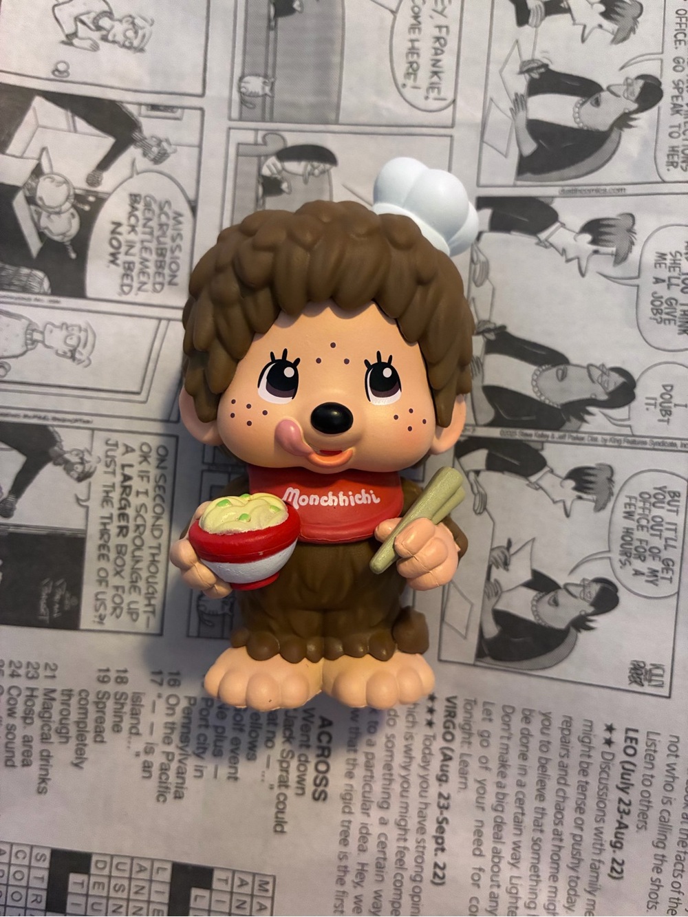 Monchhichi Boy as Ramen Chef Rokimoto x Monchhichi "Cup of fun”